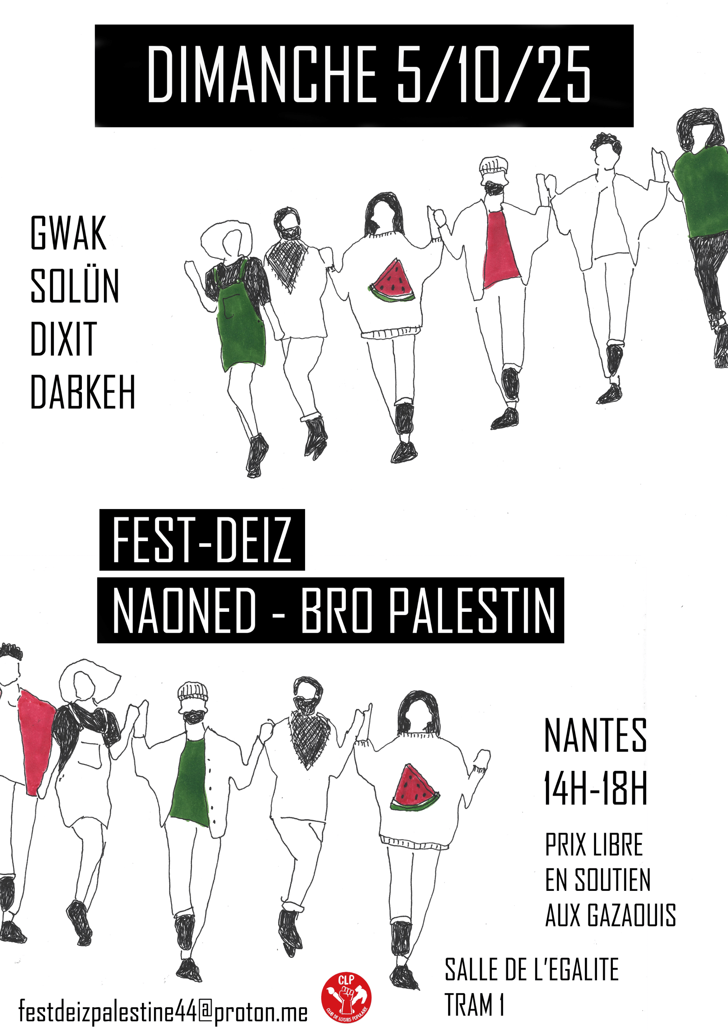 flyer de présentation du fest deiz